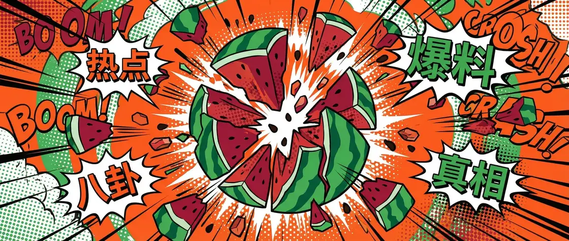王思聪雪梨 今日头瓜爆炸漫画横幅